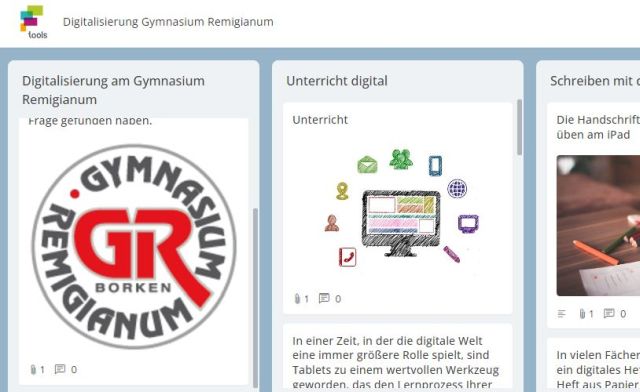 Digitalisierung Gymnasium Remigianum